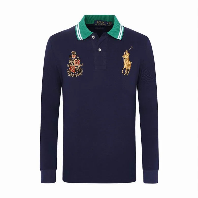 Embroidered Color Polo Shirt